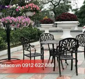 Sản phẩm ban ghe cafe gang duc — Công Ty TNHH Công Nghệ Kỹ Thuật Việt á — MST 0107801330