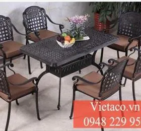 Sản phẩm ban ghe nhom gang duc 4 — Công Ty TNHH Công Nghệ Kỹ Thuật Việt á — MST 0107801330