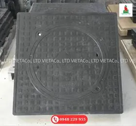 Sản phẩm nap ho ga composite khung duong — Công Ty TNHH Công Nghệ Kỹ Thuật Việt á — MST 0107801330