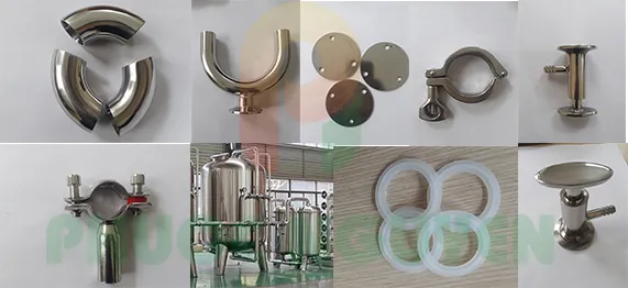 Sản phẩm Inox vi sinh — Thiết Bị Phòng Sạch Phước Nguyên - Công Ty Cổ Phần Công Nghiệp Phước Nguyên — MST 0107804003