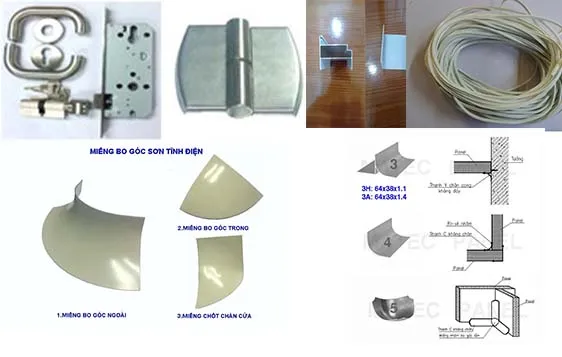 Sản phẩm Phu kien cua — Thiết Bị Phòng Sạch Phước Nguyên - Công Ty Cổ Phần Công Nghiệp Phước Nguyên — MST 0107804003