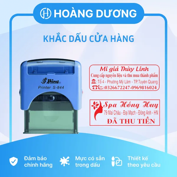 Sản phẩm KD cua hang_1 min — Khắc Dấu Hoa Hướng Dương - Công Ty TNHH Luật Hoàng Dương — MST 0107804532