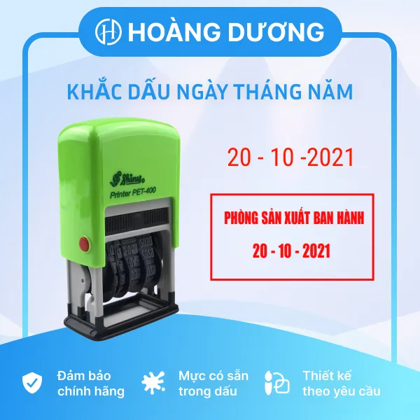 Sản phẩm Khac dau ngay thang nam — Khắc Dấu Hoa Hướng Dương - Công Ty TNHH Luật Hoàng Dương — MST 0107804532