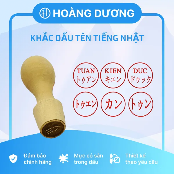 Sản phẩm Khac dau ten nhat min — Khắc Dấu Hoa Hướng Dương - Công Ty TNHH Luật Hoàng Dương — MST 0107804532