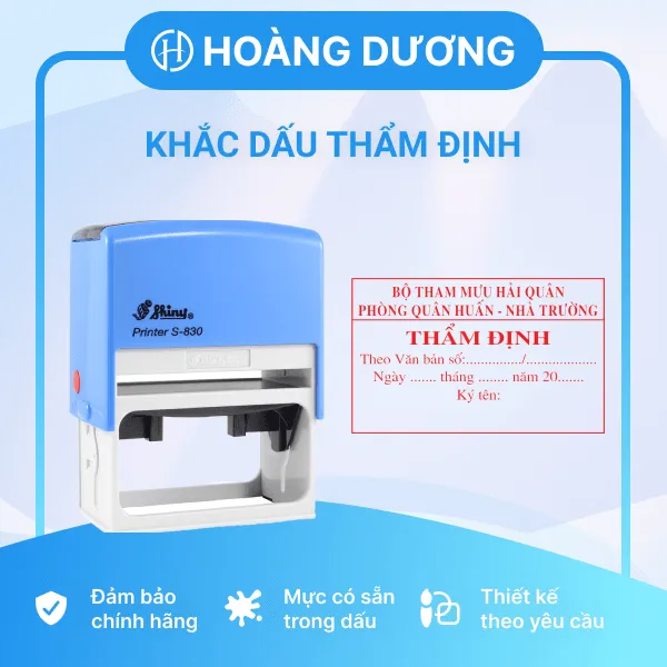 Sản phẩm Khac dau tham dinh min — Khắc Dấu Hoa Hướng Dương - Công Ty TNHH Luật Hoàng Dương — MST 0107804532