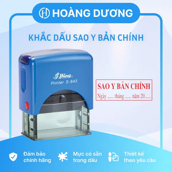 Sản phẩm kd sao y ban chinh — Khắc Dấu Hoa Hướng Dương - Công Ty TNHH Luật Hoàng Dương — MST 0107804532