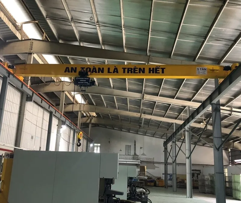 Sản phẩm cau truc dam don dam doi 5 tan 14 1 — Công Ty CP Thiết Bị Nâng Hạ Và Xây Lắp Công Nghiệp Hà Nội — MST 0107806000