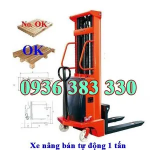 Sản phẩm Xe nang dien day tay 1 tan 300x300 — Công Ty TNHH Thiết Bị Vật Tư Công Nghệ Thăng Long — MST 0107810906