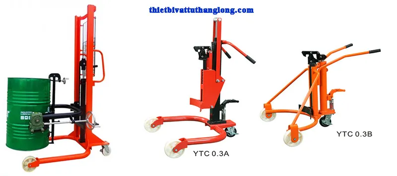 Sản phẩm xe nang phuy — Công Ty TNHH Thiết Bị Vật Tư Công Nghệ Thăng Long — MST 0107810906