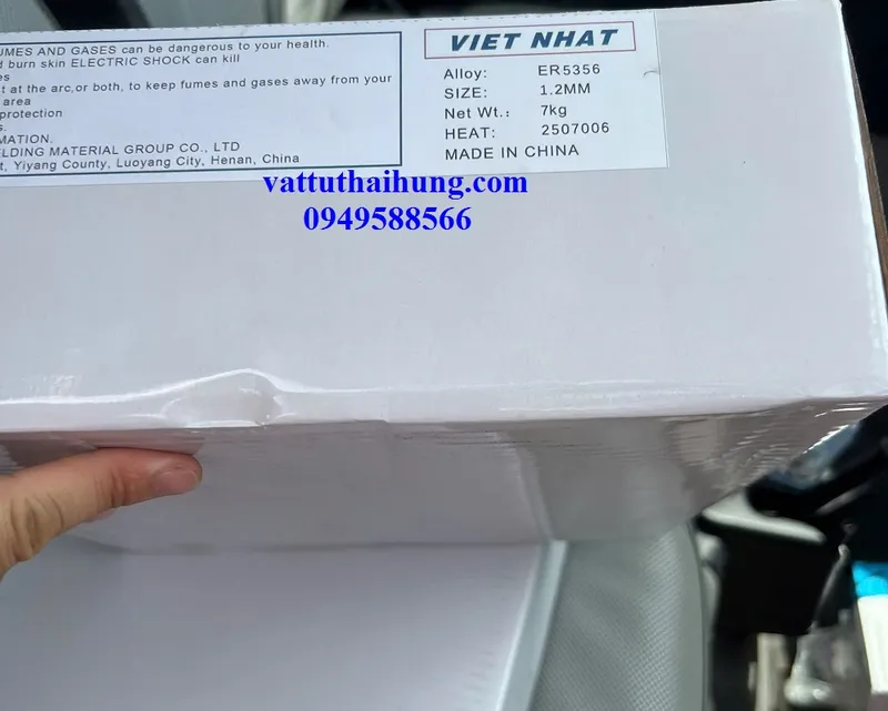 Sản phẩm day han mig nhom 5356 (2) — Công Ty Cổ Phần Vật Tư Thái Hưng — MST 0107821880