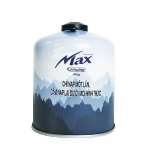 Sản phẩm Binh Gas da ngoai Max Camping 450G 300x300 — Đồ Dã Ngoại Army Box — MST 0107822066