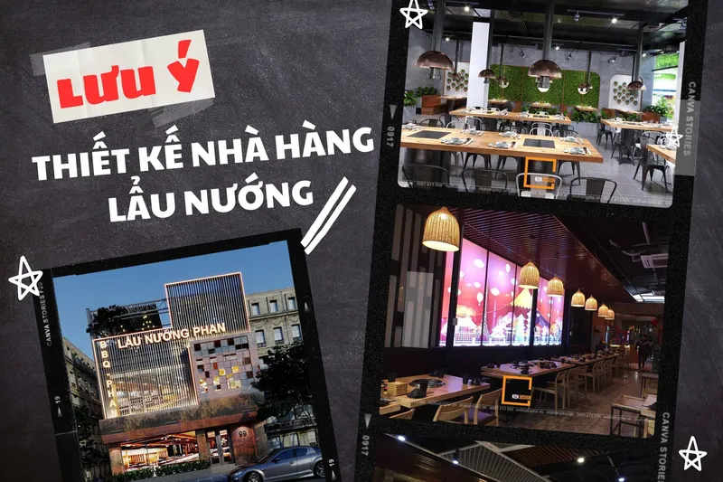 Sản phẩm luu y thiet ke nha hang lau nuong7 — Công Ty CP Nội Thất Ken Design — MST 0107846469