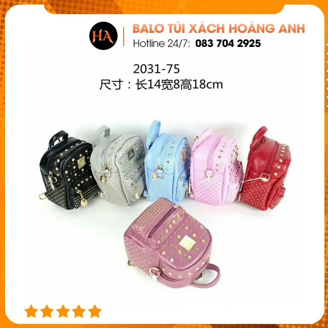 Sản phẩm balo thoi trang new (3) — Balo Túi Xách Hoàng Anh - Công Ty TNHH Dịch Vụ Sản Xuất Thương Mại Hoàng Anh — MST 0107860865