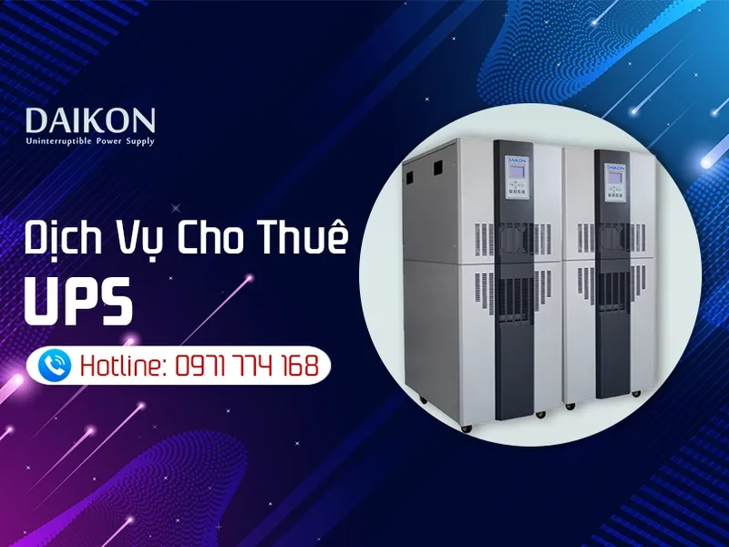 Sản phẩm Dich vu cho thue UPS chinh hang — Công Ty TNHH Daikon — MST 0107863337
