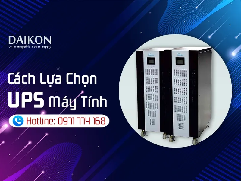 Sản phẩm Lua chon UPS may tinh — Công Ty TNHH Daikon — MST 0107863337