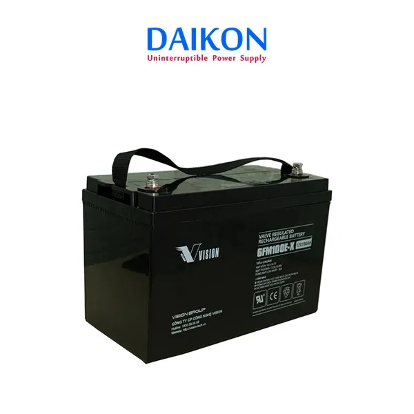 Sản phẩm Ac quy Vision 12V 100Ah 6FM100E X — Công Ty TNHH Daikon — MST 0107863337