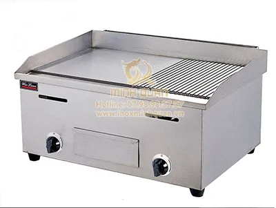 Sản phẩm bep ran nua phang nua ran dung dien 1 — Inox Minh Quân - Công Ty TNHH Sản Xuất Cơ Khí Minh Quân — MST 0107887923