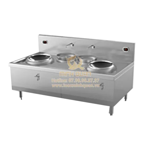 Sản phẩm bep tu doi lom lien 2 bau nuoc 1 — Inox Minh Quân - Công Ty TNHH Sản Xuất Cơ Khí Minh Quân — MST 0107887923