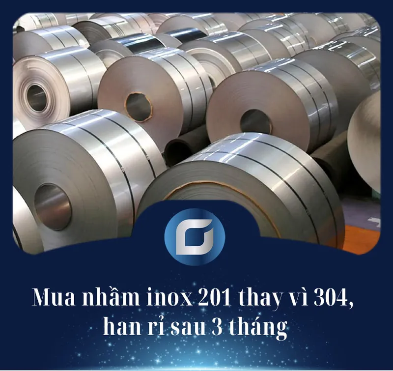 Sản phẩm mua nham inox 201 thay vi 304 3 — Phụ Kiện Inox GAAD - Công Ty TNHH Kỹ Thuật GAAD — MST 0107905153