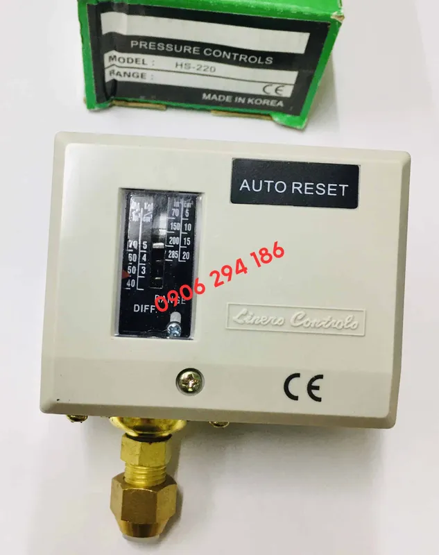 Sản phẩm Cong tac ap suat HS220 — Công Ty TNHH Bilalo — MST 0107905202