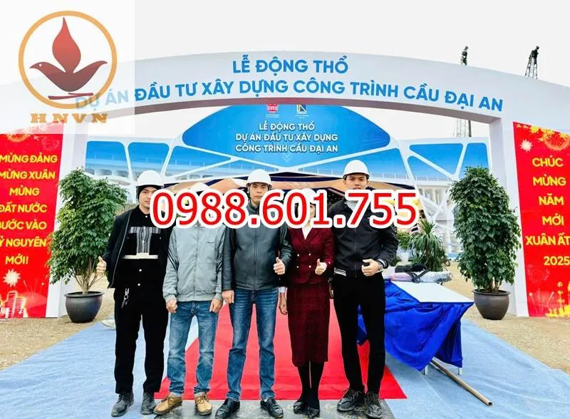 Sản phẩm du an thi cong cau vuot khu cong nghiep dai an hai phong 9 — Công Ty TNHH Hanoi Vietnam — MST 0107914285
