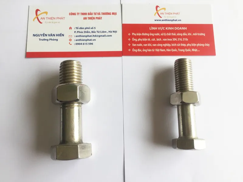 Sản phẩm bulong inox 304 — Công Ty TNHH Đầu Tư Và Thương Mại An Thiện Phát — MST 0107920948