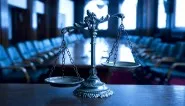 Sản phẩm Scales of Justice in courtroom 185x106 — Công Ty Luật TNHH MTV DEPROS — MST 0107921733