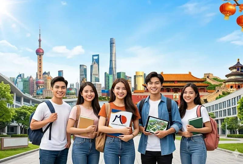 Sản phẩm du hoc trung quoc he du bi dai hoc — Công Ty Cổ Phần Phát Triển Nguồn Nhân Lực MD Việt Nam — MST 0107922293