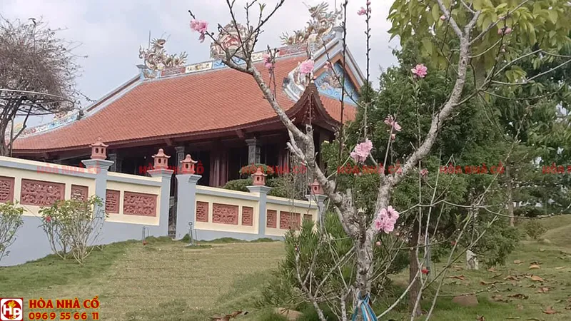Sản phẩm fb 3gian 4 mai 2 — Nhà Gỗ Kẻ Truyền - Công Ty TNHH Xây Dựng Văn Hóa Tâm Linh Hòa Phát — MST 0107931001