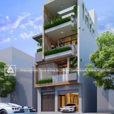 Sản phẩm 1579346207 Nha ong 4 tang hien dai dep — Nội Thất Kiến Trúc Lê - Công Ty TNHH Kiến Trúc Lê Và Cộng Sự — MST 0107938737