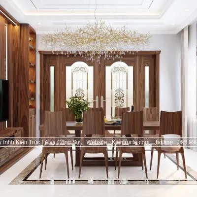 Sản phẩm 1600342814 Phong an va bep go oc cho dep — Nội Thất Kiến Trúc Lê - Công Ty TNHH Kiến Trúc Lê Và Cộng Sự — MST 0107938737