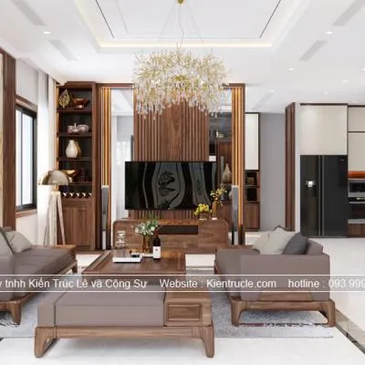 Sản phẩm 1600344106 Phong khach go oc cho hien dai — Nội Thất Kiến Trúc Lê - Công Ty TNHH Kiến Trúc Lê Và Cộng Sự — MST 0107938737