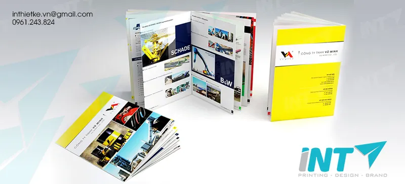 Sản phẩm catalogue — In Thiết Kế INT - Công Ty TNHH In INT Việt Nam — MST 0107939603