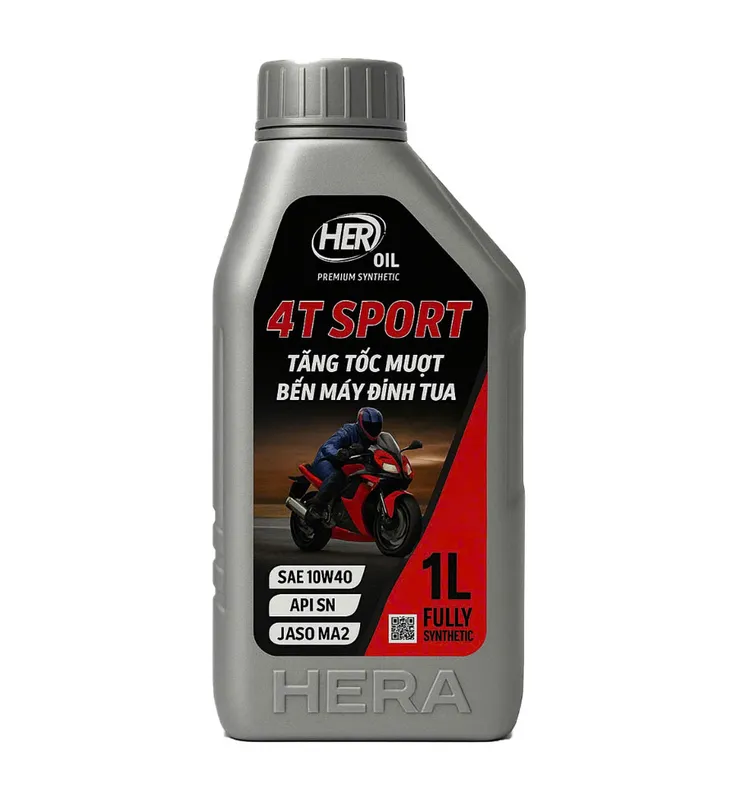 Sản phẩm HERA 4T SPORT 15W40 SN — Công Ty Cổ Phần Hera Quốc Tế — MST 0107940542
