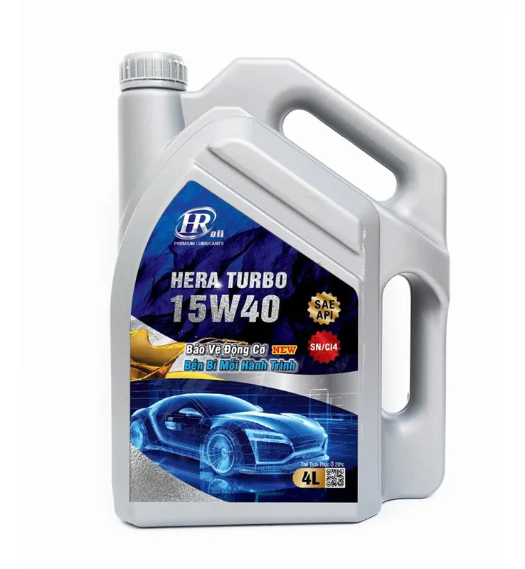 Sản phẩm HERA TURBO 15W40 API SN CI 4 — Công Ty Cổ Phần Hera Quốc Tế — MST 0107940542