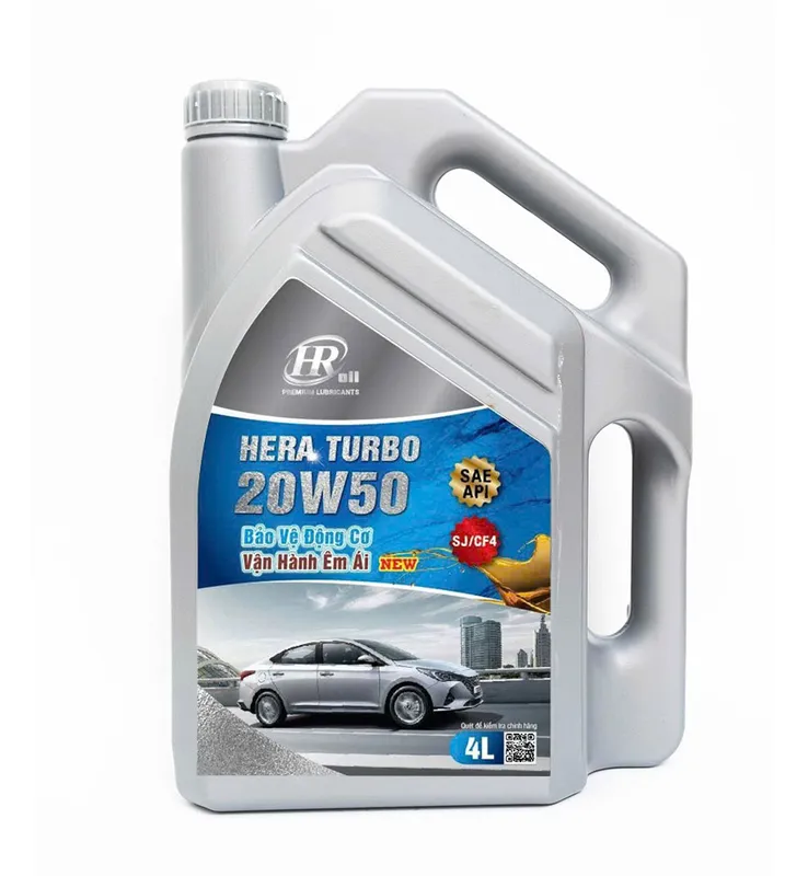 Sản phẩm HERA TURBO 20W50 API SJCF 4 — Công Ty Cổ Phần Hera Quốc Tế — MST 0107940542