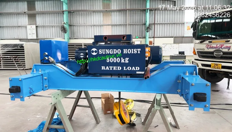 Sản phẩm Ha nam xe con 5 tan hkd7 — Thiết Bị Nâng HKD - Công Ty TNHH Máy Và Thiết Bị Nâng HKD — MST 0107953848