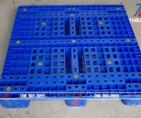 Sản phẩm pallet nhua 3 chan suot viet nam 1200x1000x150 206x172 — Công Ty TNHH Đầu Tư Và Thương Mại Thiên Lộc — MST 0107963356