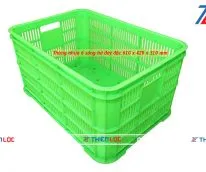 Sản phẩm thung nhua 6 song ho day dac 610x420x310 206x172 — Công Ty TNHH Đầu Tư Và Thương Mại Thiên Lộc — MST 0107963356