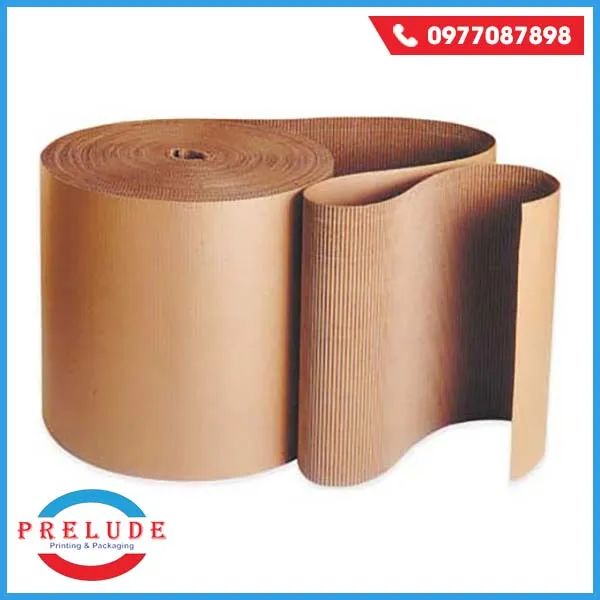 Sản phẩm carton cuon song 2 lop — Bao Bì Giấy Prelude Việt Nam - Công Ty TNHH In ấn Prelude Việt Nam — MST 0107974365