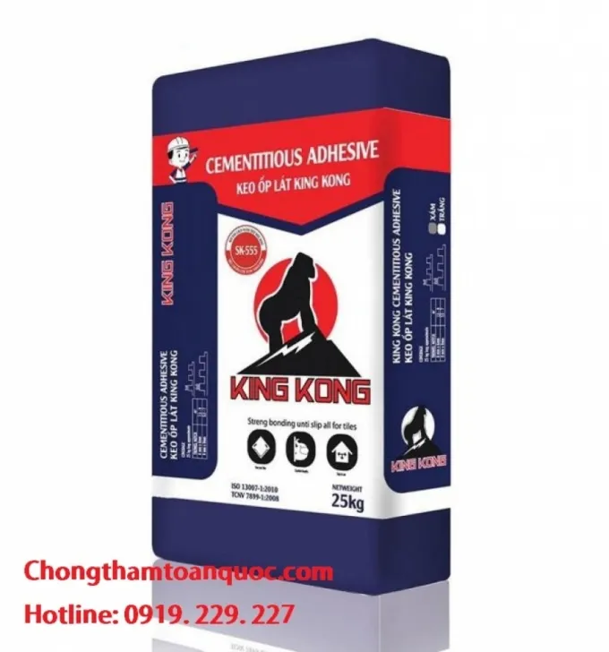 Sản phẩm keo dan gach kingkong sk 555 — Công Ty Cổ Phần PCS Quốc Tế — MST 0107980023