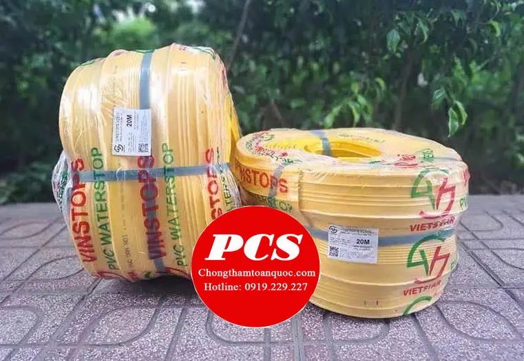 Sản phẩm bang can nuoc pvc dan hoi vinstops v250e chong tham mach ngung — Công Ty Cổ Phần PCS Quốc Tế — MST 0107980023