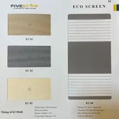 Sản phẩm bang mau rem cau vong fivestar ma eco 247x247 — Công Ty TNHH Thương Mại New Home Việt Nam — MST 0107983641
