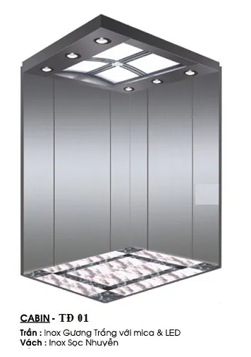 Sản phẩm TĐ 01 — Thang Máy Thành Đô - Công Ty TNHH Thiết Bị Tự Động Thành Đô — MST 0108000608