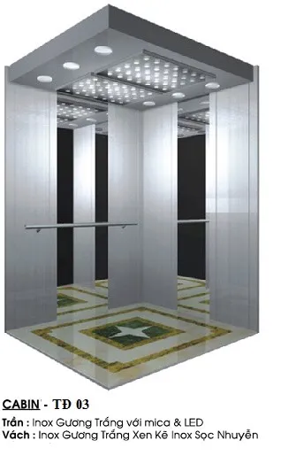 Sản phẩm TĐ 03 — Thang Máy Thành Đô - Công Ty TNHH Thiết Bị Tự Động Thành Đô — MST 0108000608