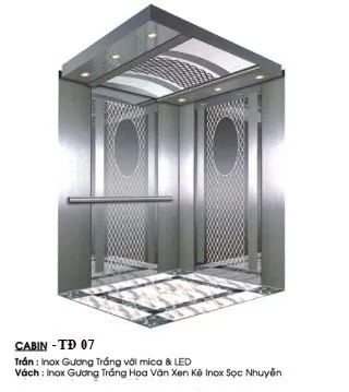 Sản phẩm TĐ 07 — Thang Máy Thành Đô - Công Ty TNHH Thiết Bị Tự Động Thành Đô — MST 0108000608
