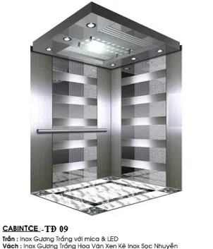 Sản phẩm TĐ 09 — Thang Máy Thành Đô - Công Ty TNHH Thiết Bị Tự Động Thành Đô — MST 0108000608
