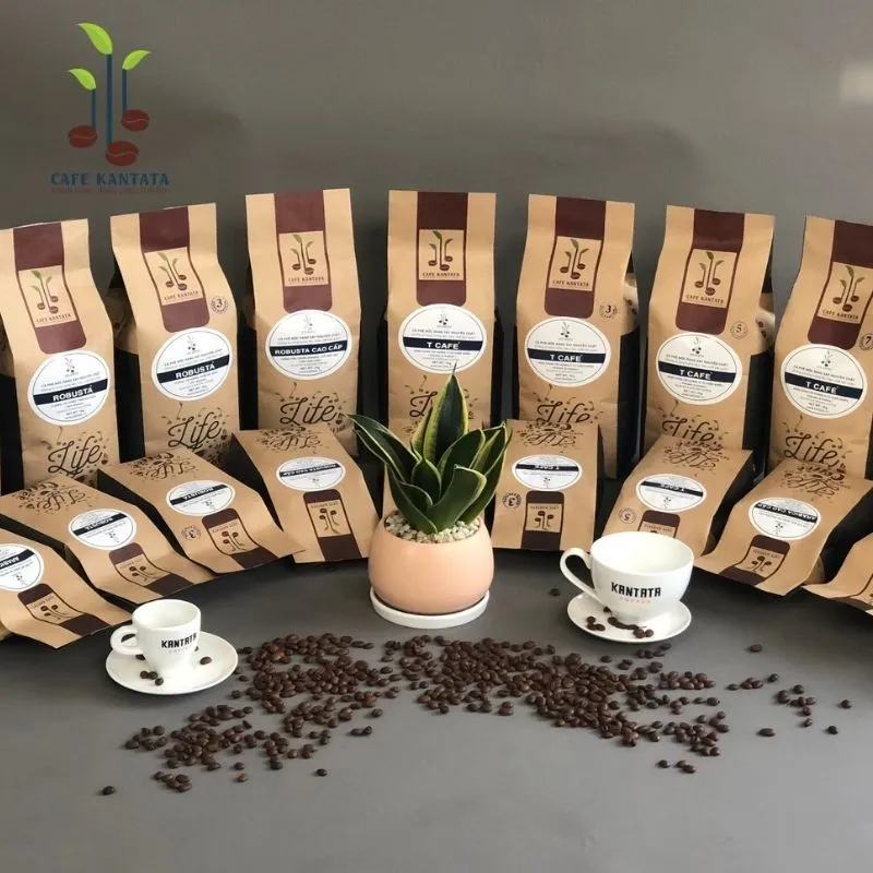 Sản phẩm Ca phe chat luong cao kantata — Công Ty Cổ Phần Cafe Kantata — MST 0108025345