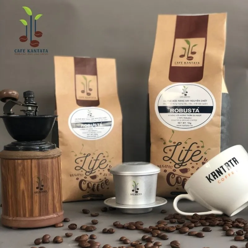 Sản phẩm Ca phe robusta buon me thuot — Công Ty Cổ Phần Cafe Kantata — MST 0108025345