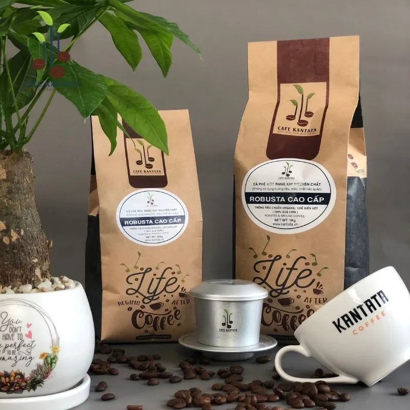 Sản phẩm Ca phe robusta honey — Công Ty Cổ Phần Cafe Kantata — MST 0108025345